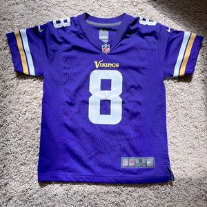 Kids MN Vikings Youth Size Small(8) Nike Jersey